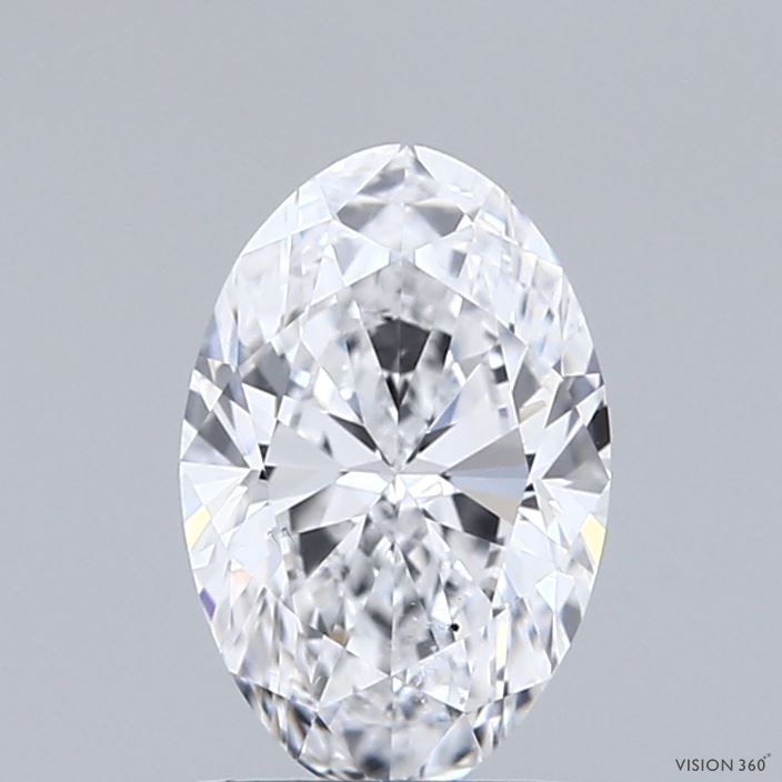 Diamond Natural 1,3Ct D-SI1 Oval - GIA6531708321 1