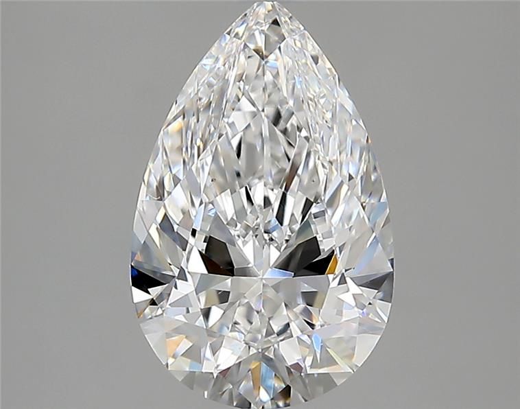 Diamond Natural 1,8Ct D-VS2 Pear - GIA2556915886 1