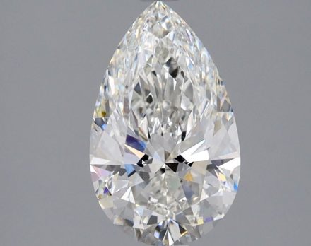 Diamond Natural 1,51Ct G-VS2 Pear - GIA6551758159 1