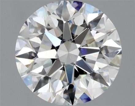 Diamond Natural 1,5Ct G-VS2 Round - GIA6555916123 1
