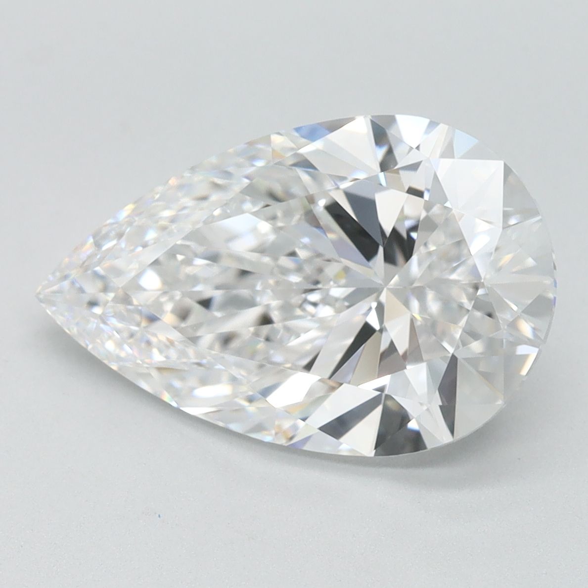 Lab Grown Diamond 3,01Ct D-FL Pear - IGILG804660038 1