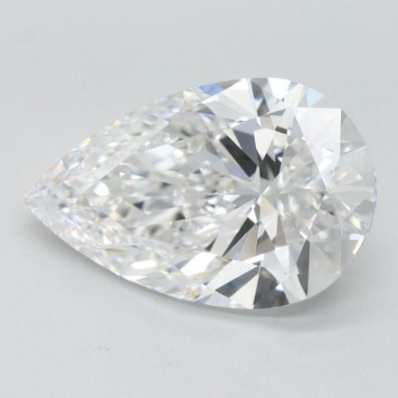 Lab Grown Diamond 3,01Ct D-FL Pear - IGILG804660038 1