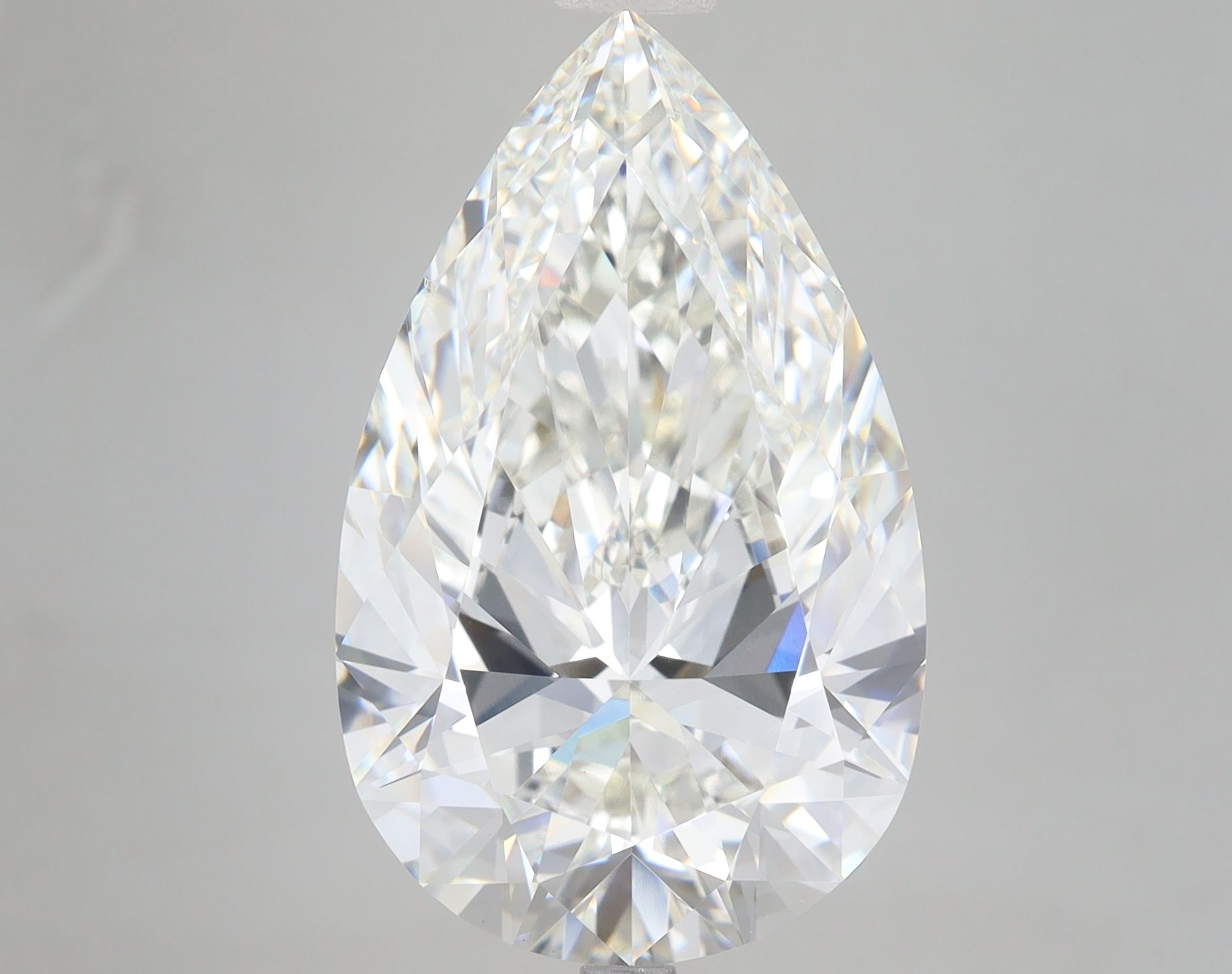 Lab Grown Diamond 10,02Ct F-VVS2 Pear - IGILG842633960 1