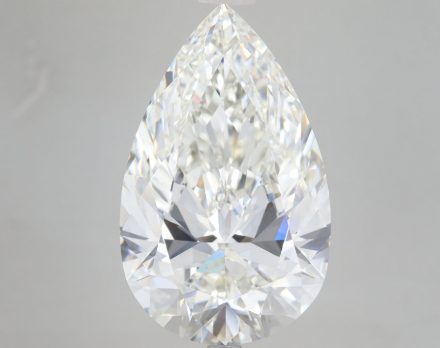 Lab Grown Diamond 10,02Ct F-VVS2 Pear - IGILG842633960 1