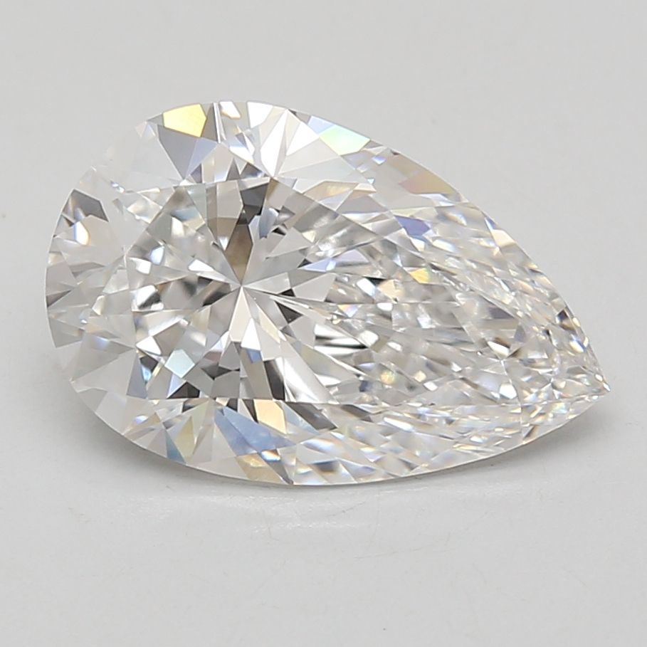 Lab Grown Diamond 4,08Ct D-VVS2 Pear - IGILG839698238 1