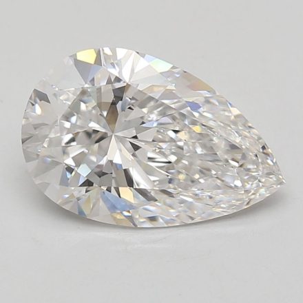 Lab Grown Diamond 4,08Ct D-VVS2 Pear - IGILG839698238 1