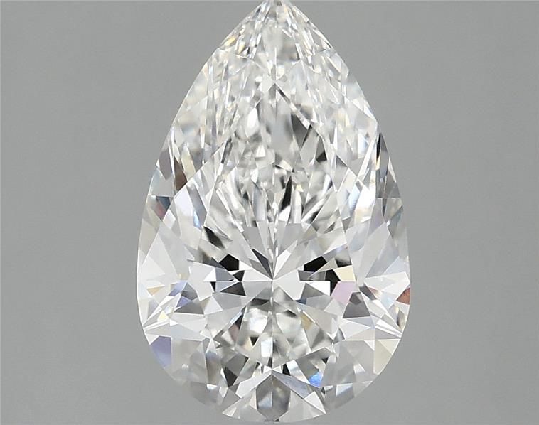 Lab Grown Diamond 2,08Ct F-VVS2 Pear - IGILG813655112 1