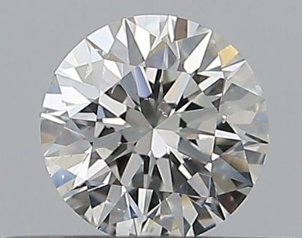 Diamond Natural 0,31Ct H-SI2 Round - GIA6555475078 1