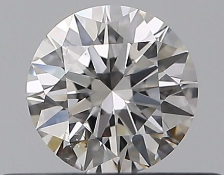 Diamond Natural 0,35Ct H-SI2 Round - GIA7562180169 1