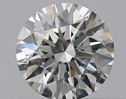 Diamond Natural 0,35Ct H-SI2 Round - GIA7568200354 1