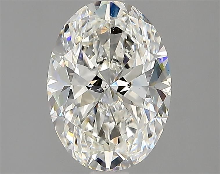 Diamond Natural 1,7Ct G-SI1 Oval - GIA7558902682 1