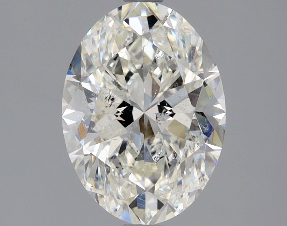 Diamond Natural 1,9Ct I-SI2 Oval - GIA6243044014 1