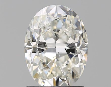 Diamond Natural 1,51Ct J-SI1 Oval - GIA6545447552 1