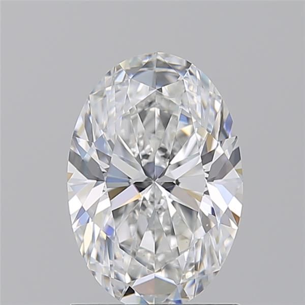 Diamond Natural 1,3Ct F-VVS2 Oval - GIA5232997343 1
