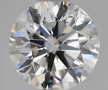 Diamond Natural 1,62Ct G-SI1 Round - GIA5553407193 1