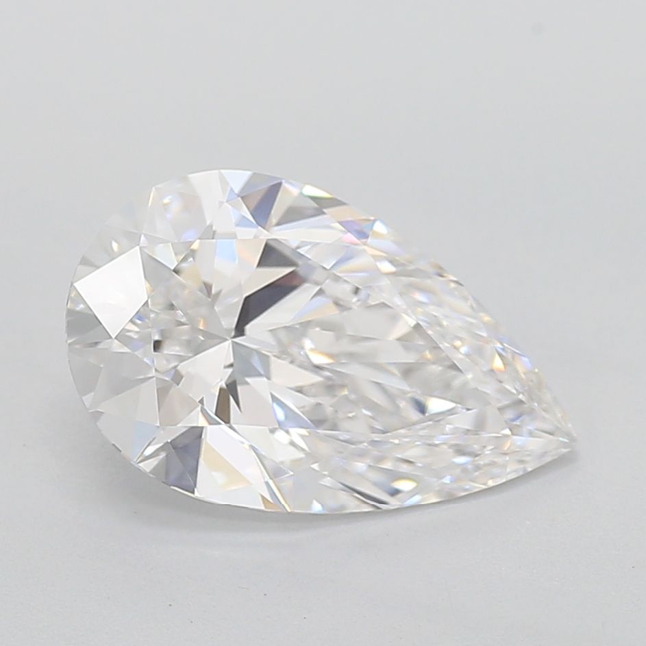 Lab Grown Diamond 1,38Ct D-VVS2 Pear - IGILG696508592 1