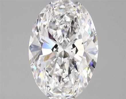 Lab Grown Diamond 2,65Ct D-VVS2 Oval - GIA7533104829 1