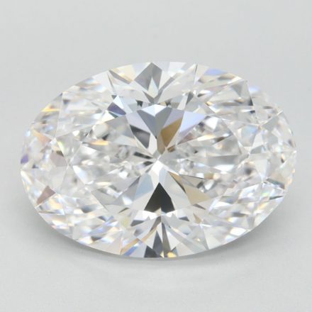Lab Grown Diamond 3,85Ct D-FL Oval - IGILG784642651 1