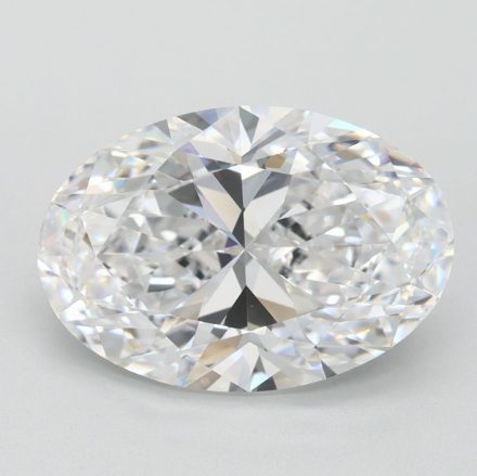 Lab Grown Diamond 3,85Ct D-FL Oval - IGILG784646285 1