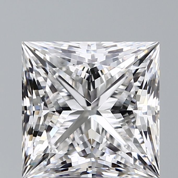 Lab Grown Diamond 5,05Ct D-VVS2 Princess - IGILG760541018 1