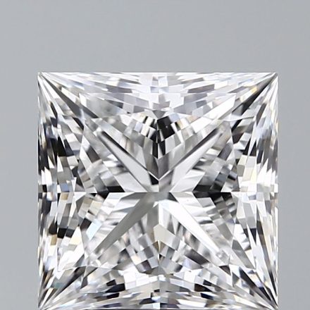 Lab Grown Diamond 5,05Ct D-VVS2 Princess - IGILG760541018 1