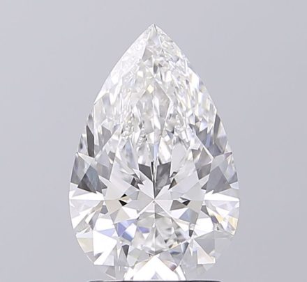 Lab Grown Diamond 2,04Ct E-VVS2 Pear - IGILG840656178 1