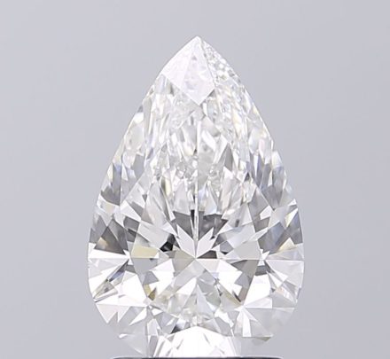 Lab Grown Diamond 2,02Ct E-VVS2 Pear - IGILG840656174 1