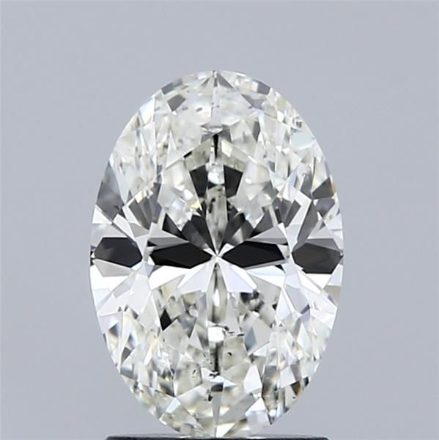 Diamond Natural 1,51Ct K-SI1 Oval - GIA1558999114 1