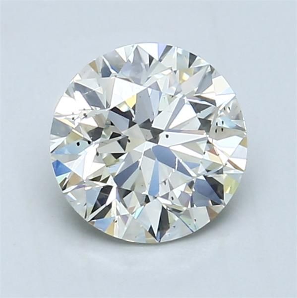 Diamond Natural 1,5Ct K-SI2 Round - GIA6555097843 1
