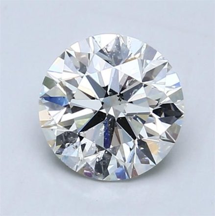 Diamond Natural 1,51Ct J-SI2 Round - GIA1246015618 1