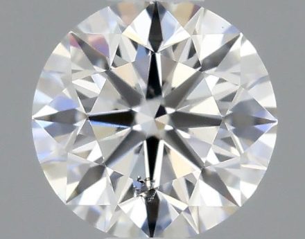 Diamond Natural 0,3Ct G-SI1 Round - GIA6562283750 1