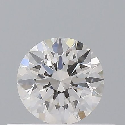 Diamond Natural 0,37Ct H-SI1 Round - GIA7556980540 1