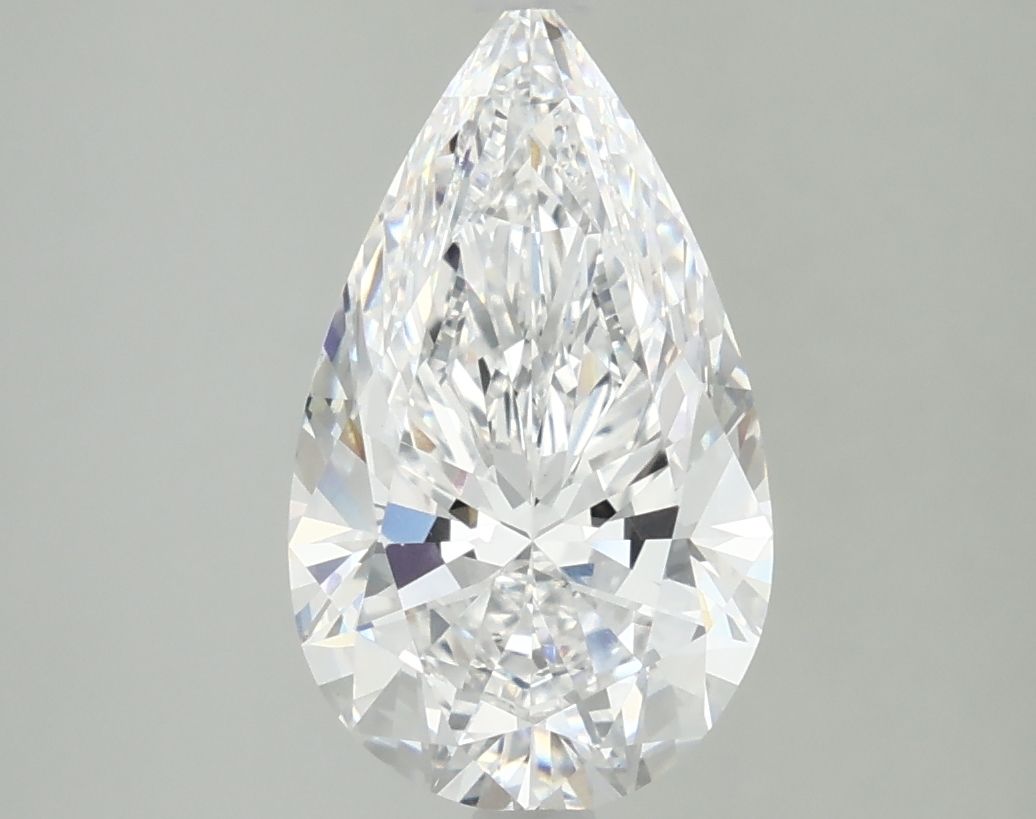 Lab Grown Diamond 3,01Ct D-VS1 Pear - IGILG835611119 1