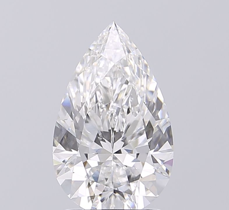 Lab Grown Diamond 2,1Ct E-VVS2 Pear - IGILG840656262 1