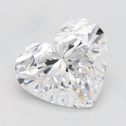 Lab Grown Diamond 3,05Ct D-VVS2 Heart - GIA6482396042 1