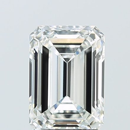 Lab Grown Diamond 2Ct E-VVS2 Emerald - IGILG836694702 1