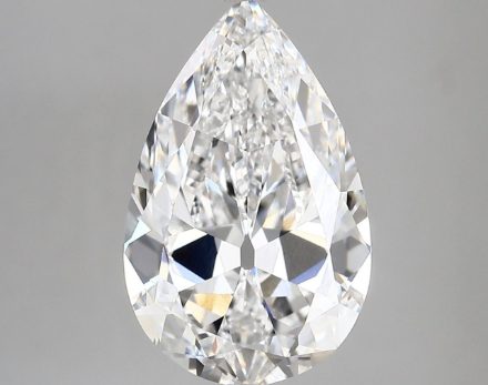 Lab Grown Diamond 5,04Ct D-VVS1 Pear - IGILG678504969 1