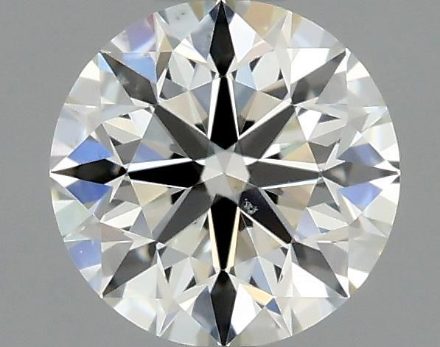 Diamond Natural 0,37Ct I-SI1 Round - GIA6552944220 1