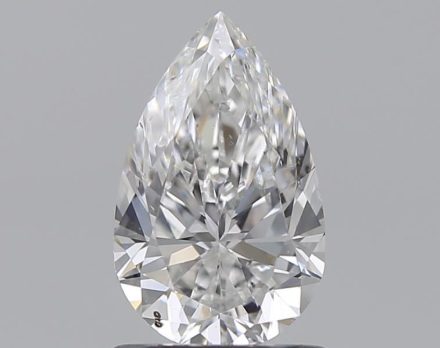 Diamond Natural 1Ct E-SI2 Pear - GIA1525867107 1