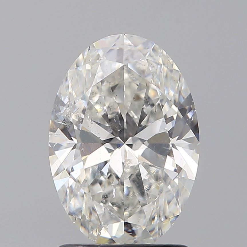 Diamond Natural 1,51Ct G-SI2 Oval - GIA6542140071 1