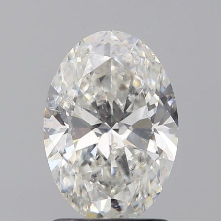 Diamond Natural 1,51Ct G-SI2 Oval - GIA6542140071 1