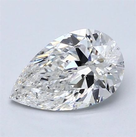 Diamond Natural 1,5Ct G-SI2 Pear - GIA7568061533 1