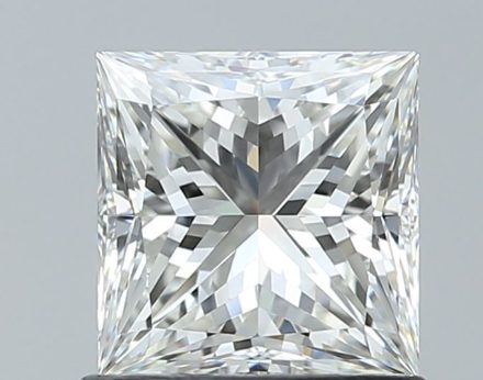 Diamond Natural 1,01Ct H-IF Princess - GIA7568388318 1