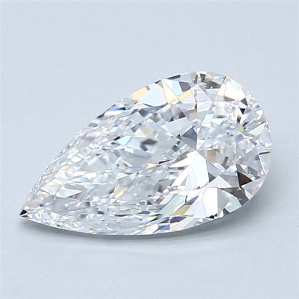 Diamond Natural 1,5Ct D-VS2 Pear - GIA1568273541 1