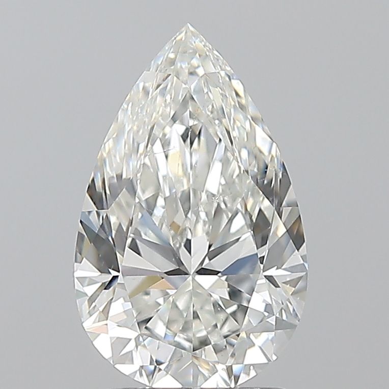 Diamond Natural 1,7Ct H-SI1 Pear - GIA6562260161 1