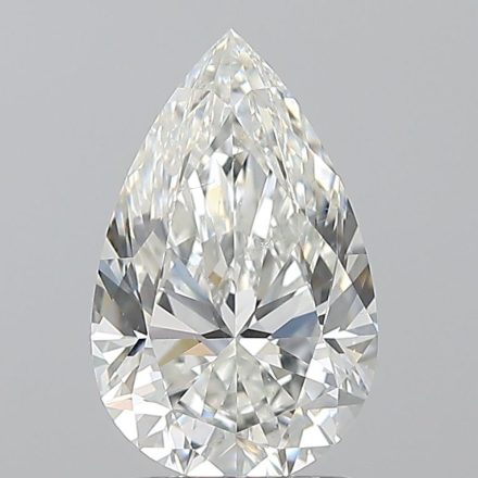 Diamond Natural 1,7Ct H-SI1 Pear - GIA6562260161 1