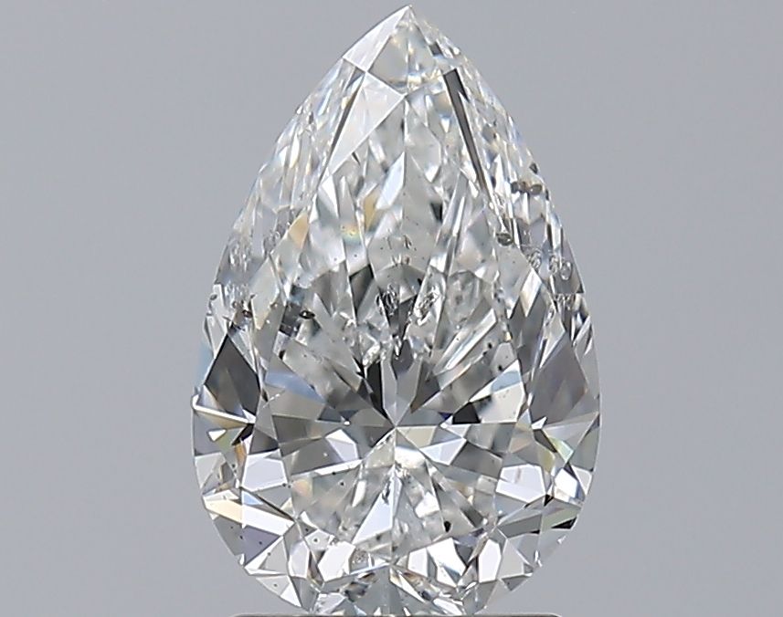 Diamond Natural 1,9Ct F-SI2 Pear - GIA6555371880 1