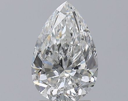 Diamond Natural 1,9Ct F-SI2 Pear - GIA6555371880 1