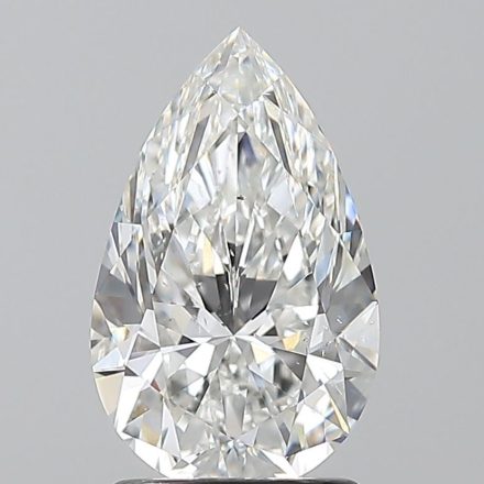 Diamond Natural 1,71Ct F-SI1 Pear - GIA2566165433 1