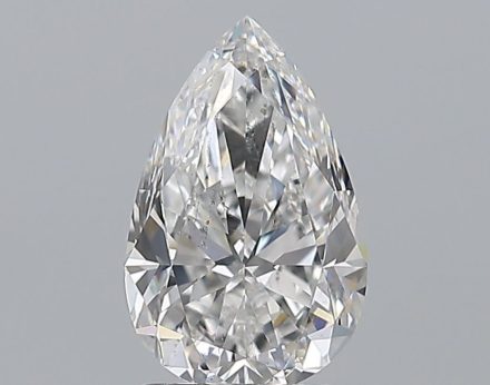 Diamond Natural 1,5Ct E-SI1 Pear - GIA7558752954 1